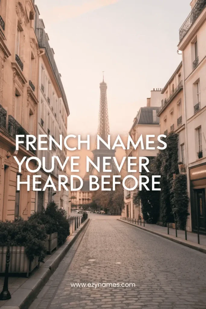 Best French Names for Boys and Girls