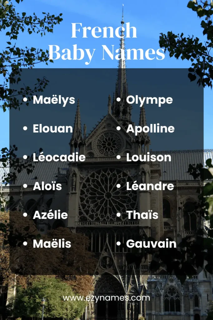 French Adorable French Baby Names Ideas 1
