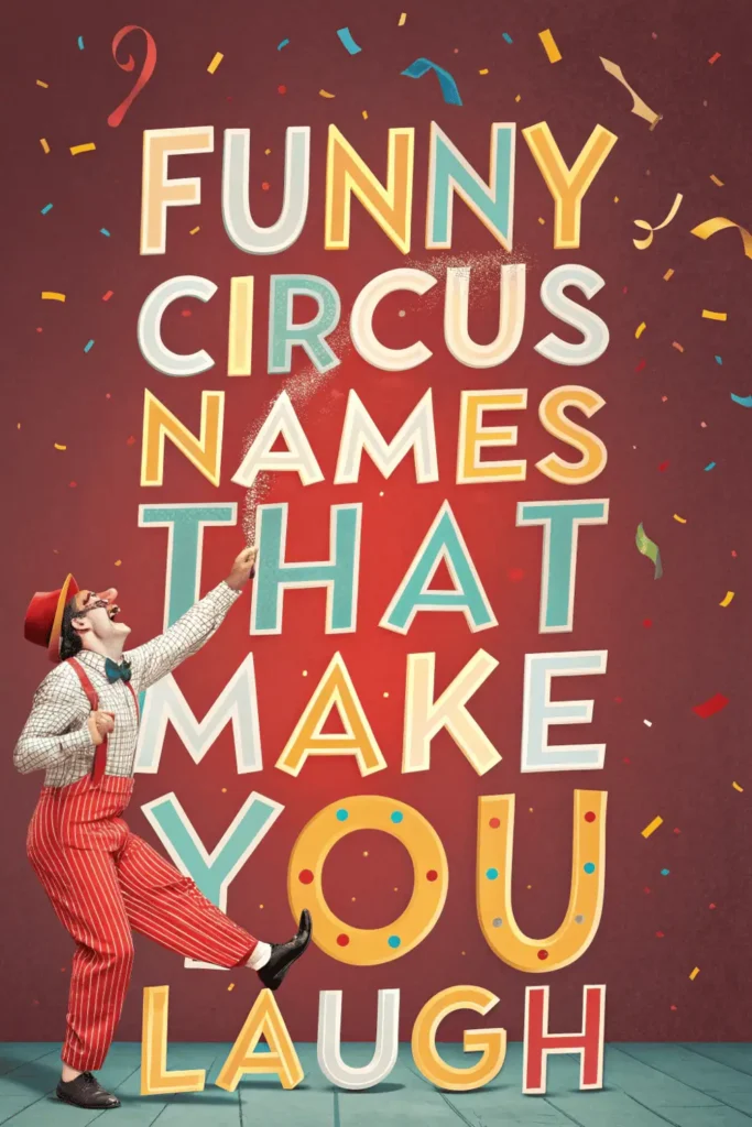Funny Circus Names to Make You Smile
