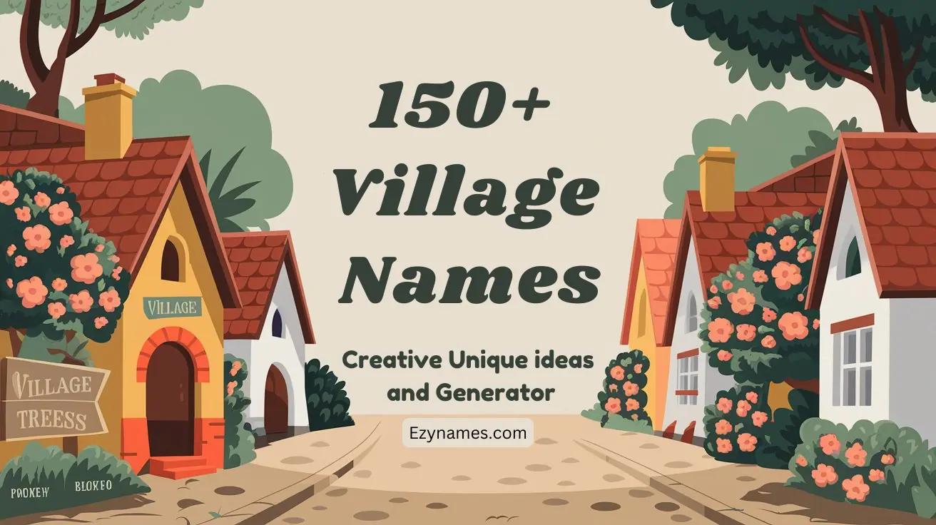 150+ Village Names Creative Unique ideas and Generator