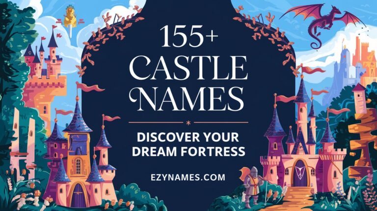 Castle Names: Discover Your Dream Fortress