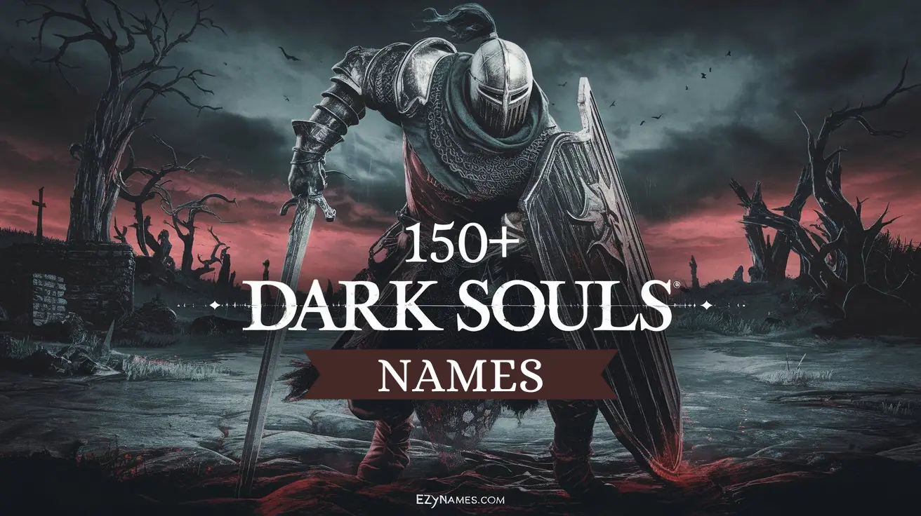 150+ Dark Souls Names: Discover Iconic Characters with Generator