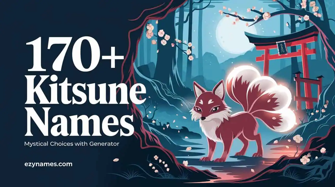 170+ Kitsune Names: Mystical Choices with Generator