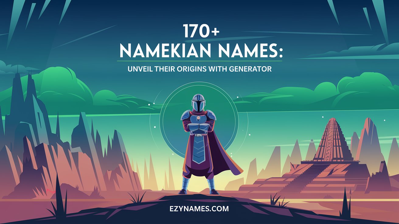 170+ Namekian Names: Unveil Their Origins with Generator