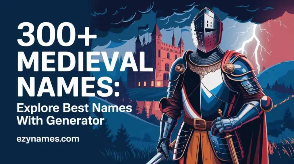 300+ Medieval Names: Explore Best Names with Generator