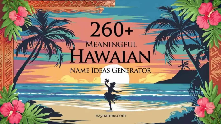 260+ Meaningful Hawaiian Name Ideas Generator