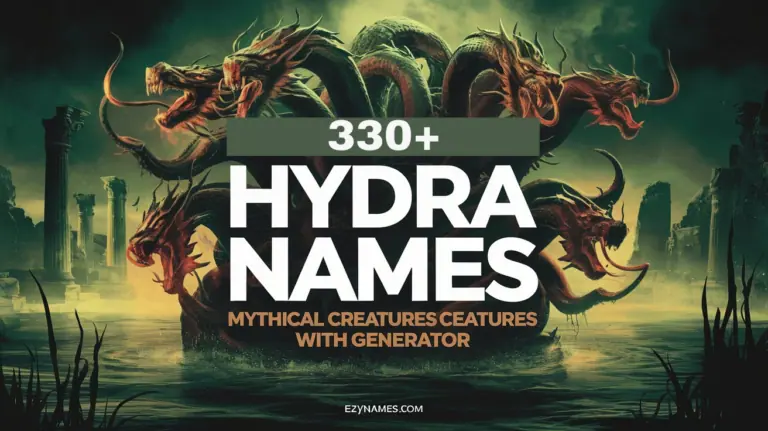 330+ Hydra Names: Mythical Creatures with Generator