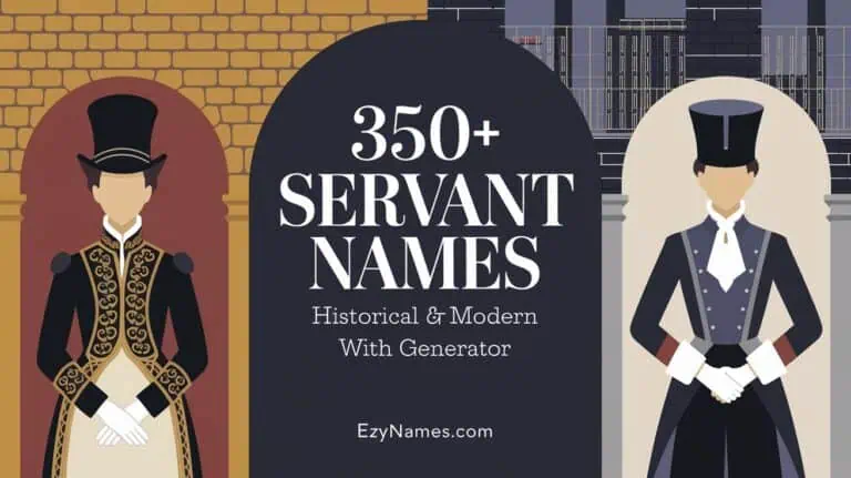 350+ Servant Names: Historical & Modern with Generator