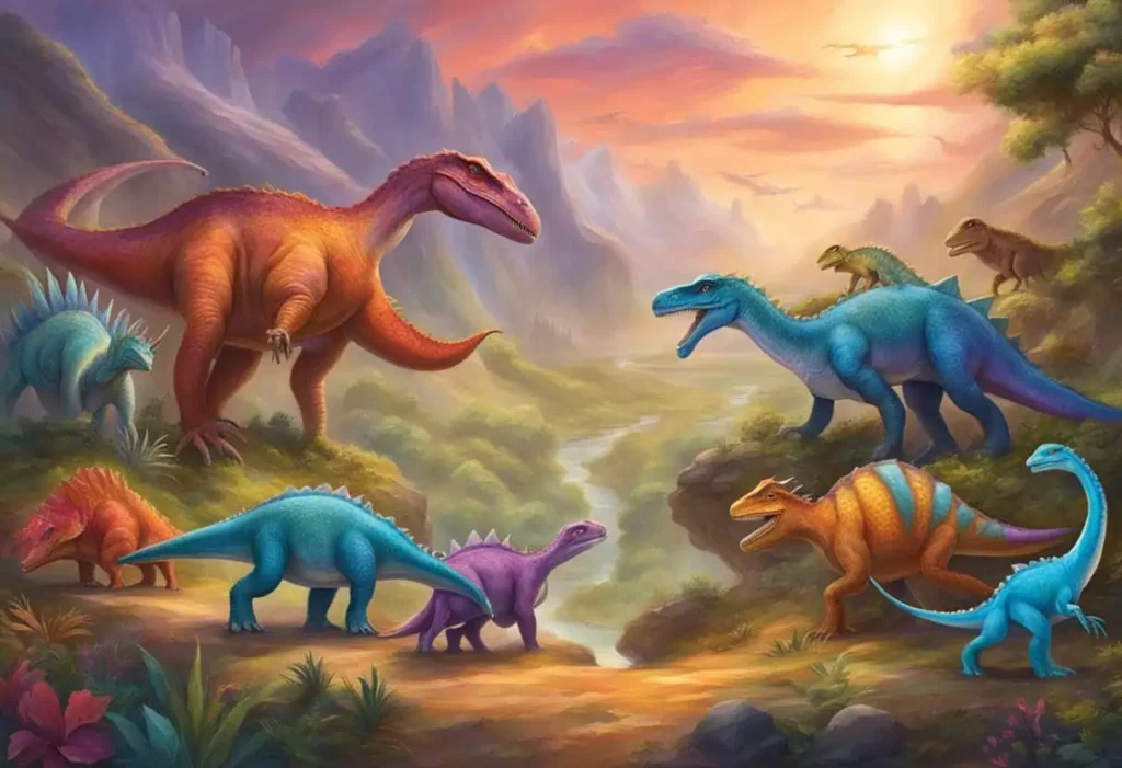 A selection of quirky and amusing dinosaur names such as Snickeraptor and Jestervaptor

