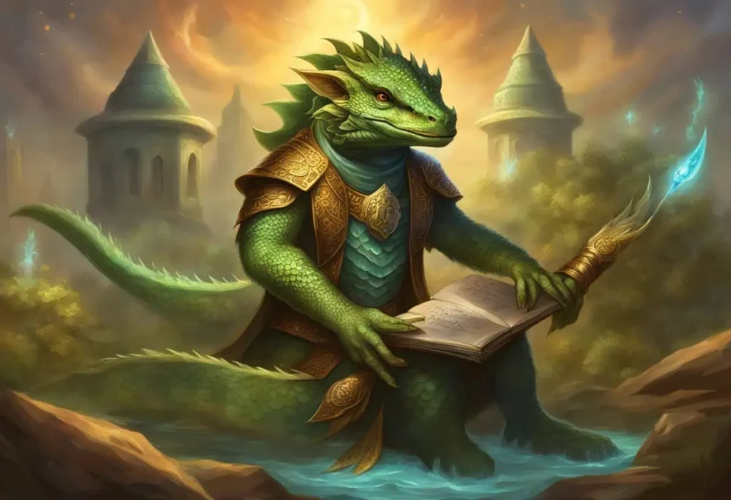 A list of creative and culturally-rich Argonian names that reflect their deep ties to nature, agility, and strength, perfect for Elder Scrolls characters.

