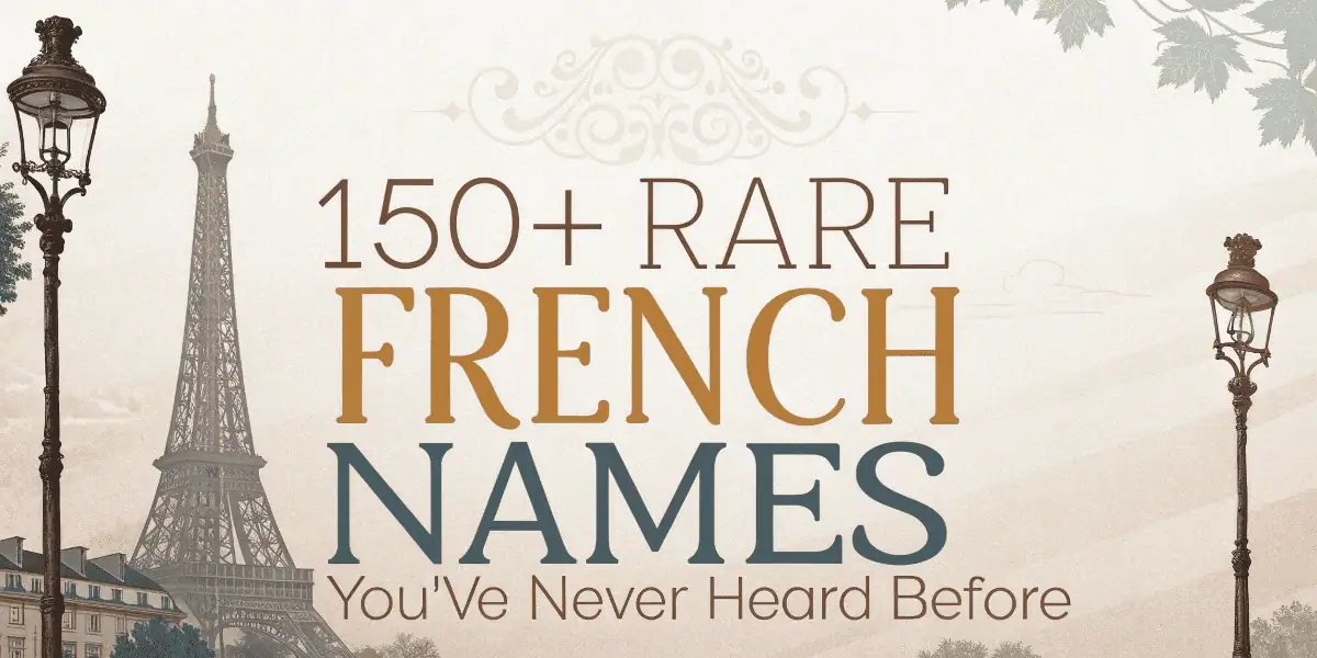 150+ Rare French Names You’ve Never Heard Before