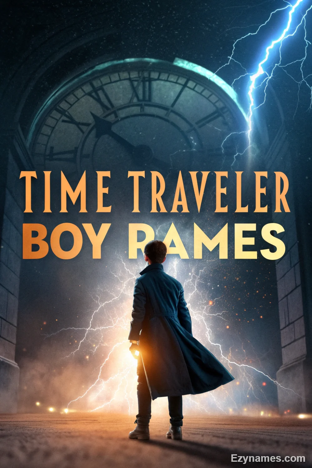 time traveler boy names