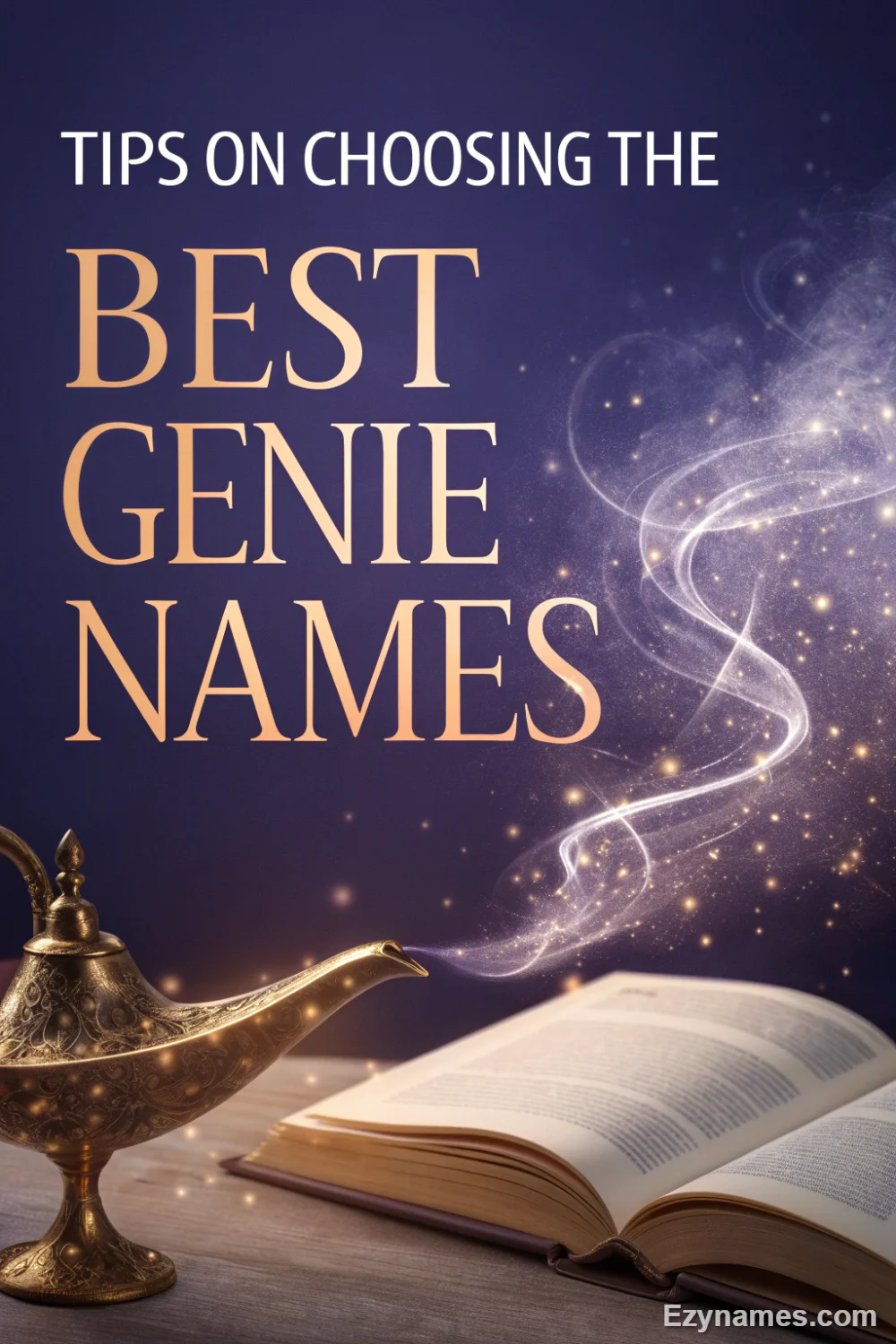 tips on choosing the best genie names