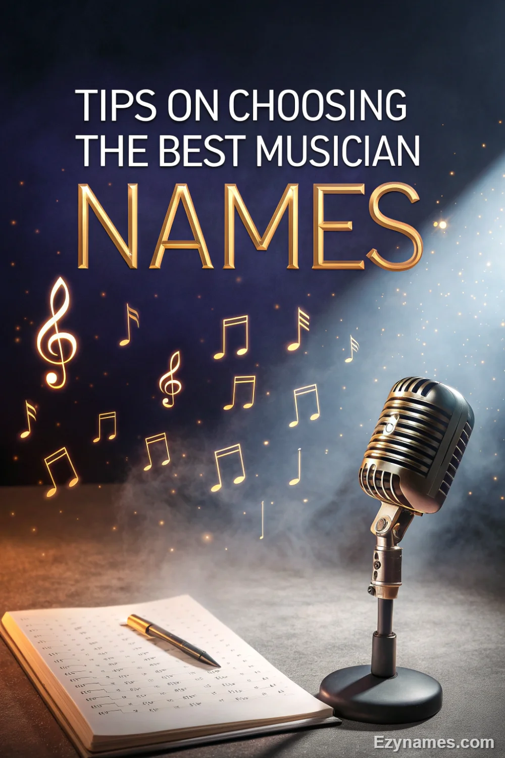 tips on choosing the best musician names