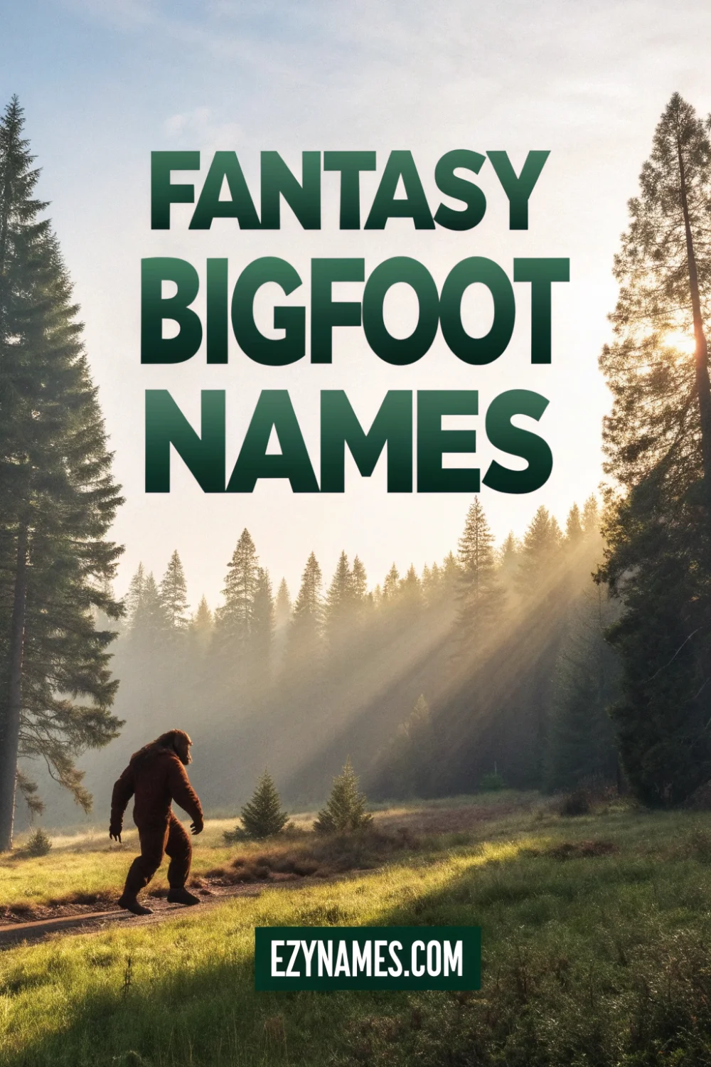 fantasy bigfoot names 1