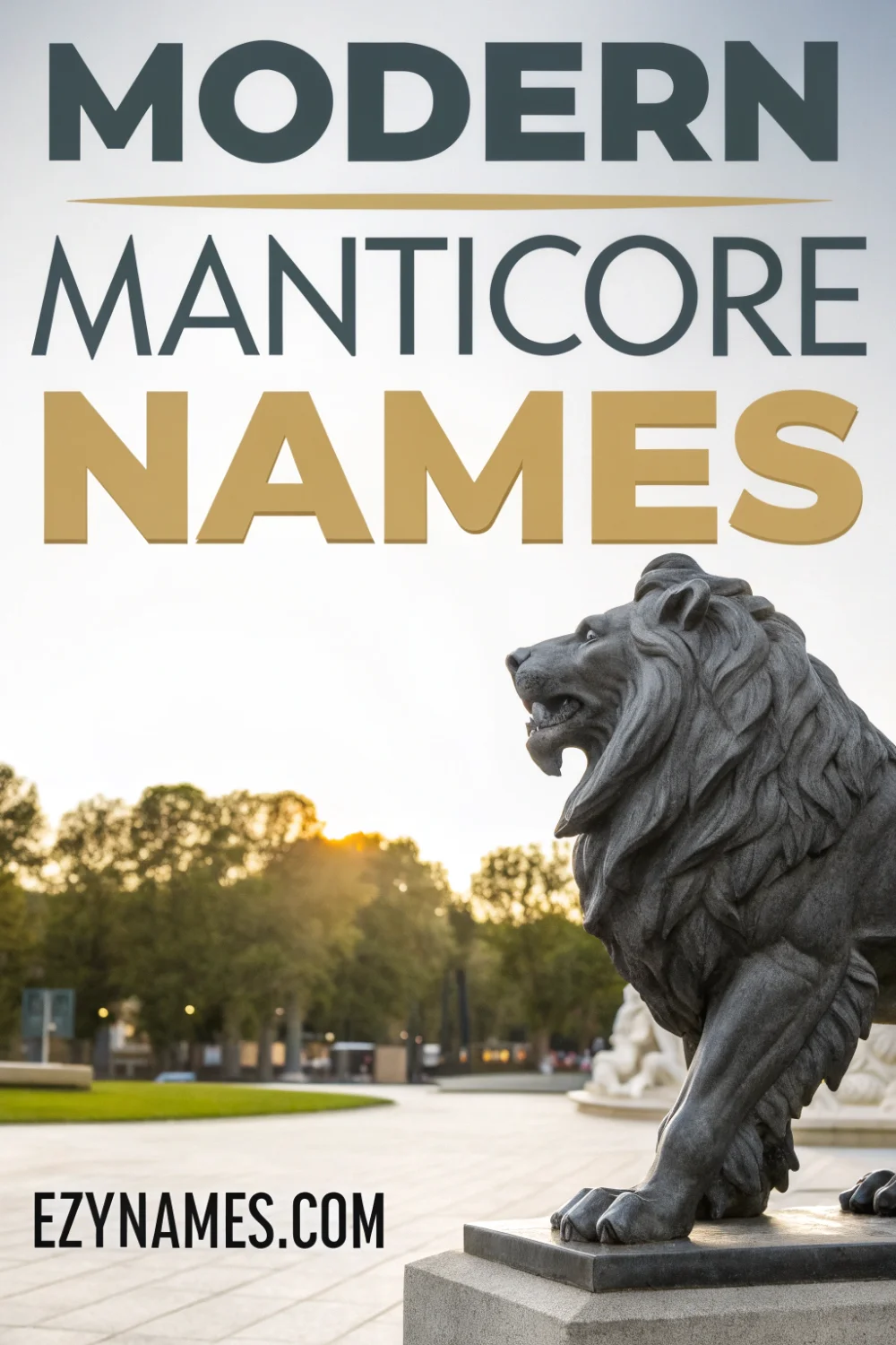 modern manticore names