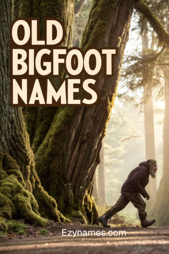 old bigfoot names