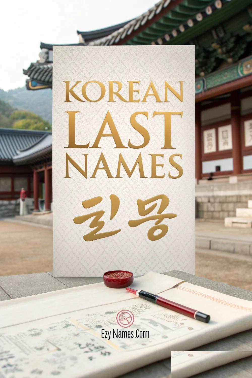 korean last names