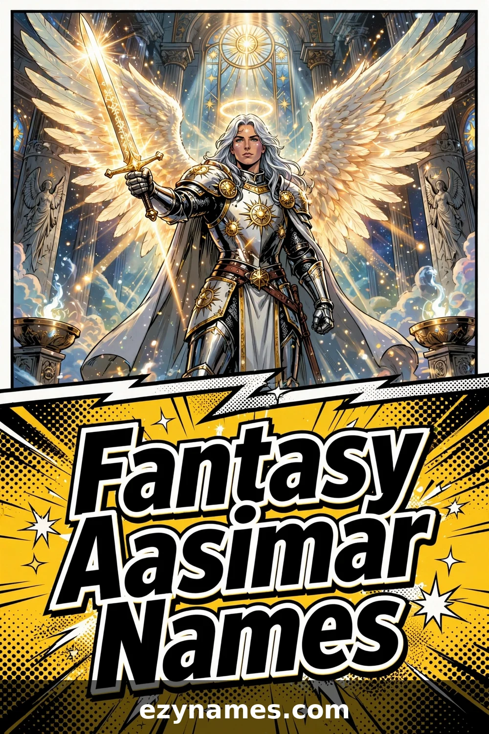 Fantasy Aasimar Names - name ideas with meanings | ezynames.com
