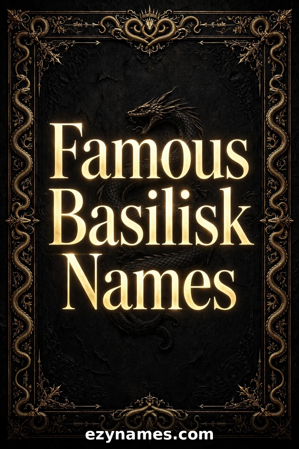Famous Basilisk Names - name ideas with meanings | ezynames.com