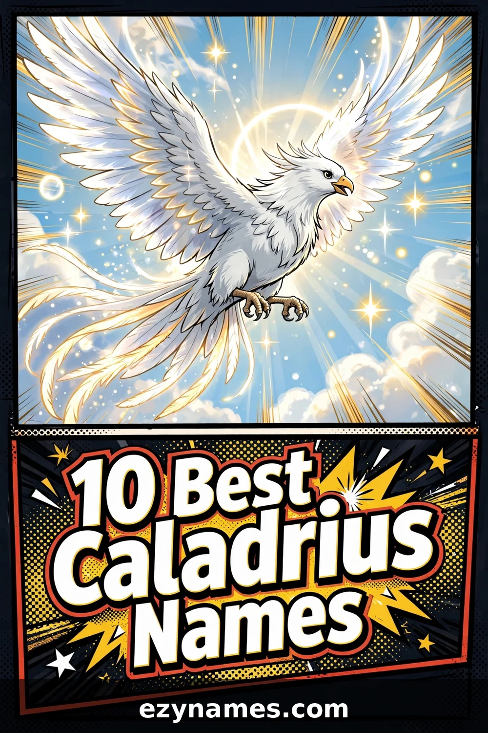 10 Best Caladrius Names - name ideas with meanings | ezynames.com