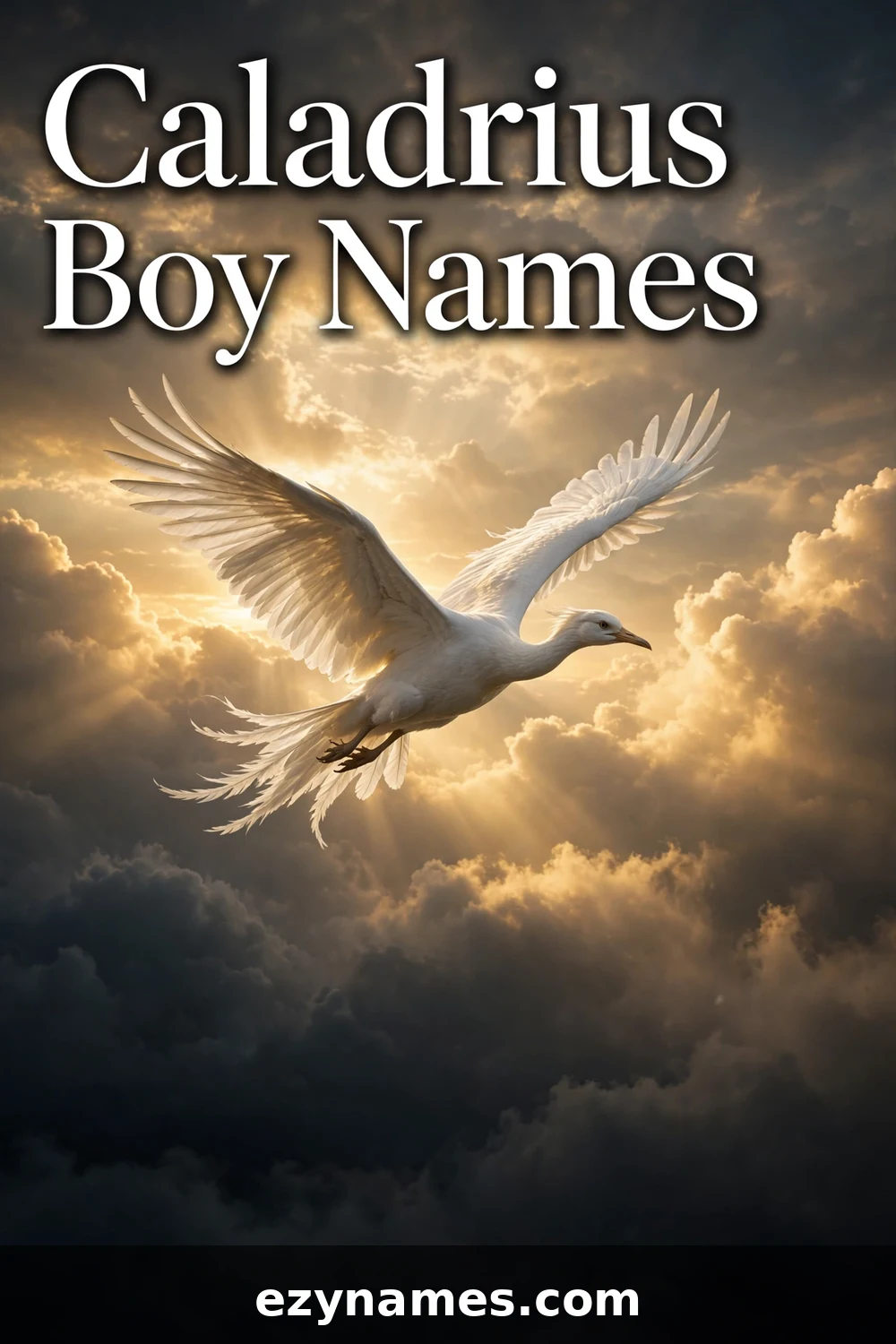 Caladrius Boy Names - name ideas with meanings | ezynames.com