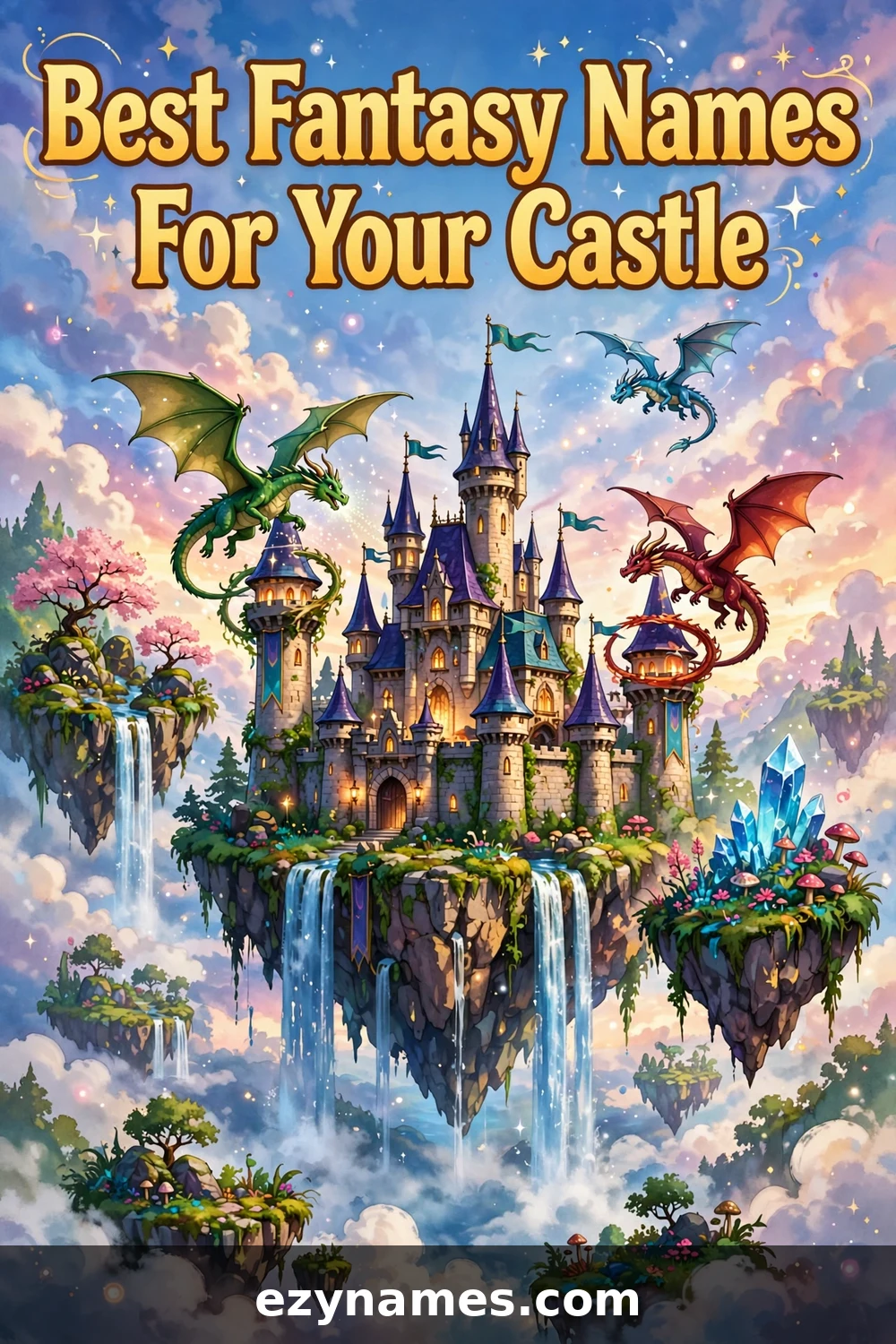 Illustration for Best Fantasy Names For Your Castle - castle names inspiration