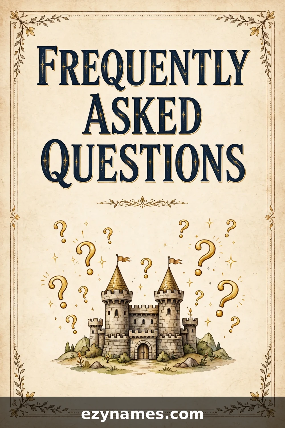 Illustration for Frequently Asked Questions - castle names inspiration