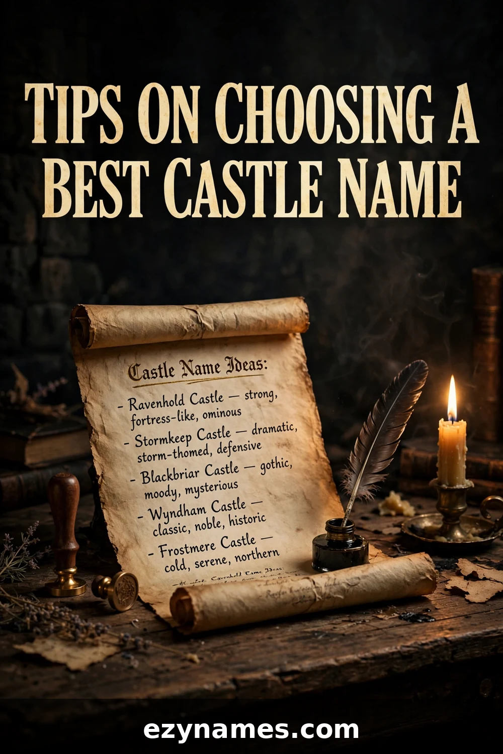 Illustration for Tips On Choosing A Best Castle Name - castle names inspiration