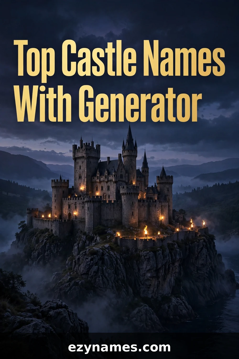 Illustration for Top Castle Names With Generator - castle names inspiration