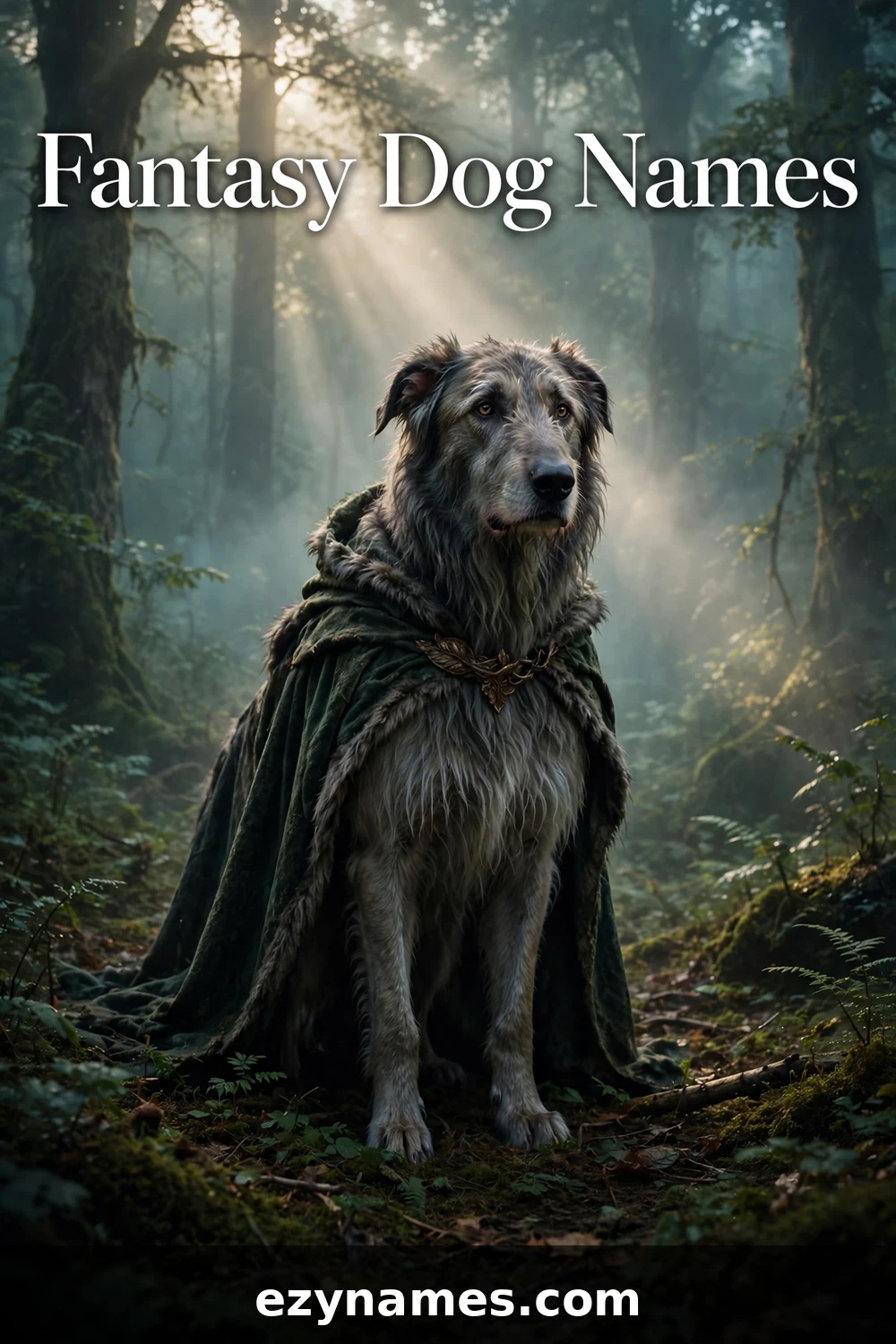 Fantasy Dog Names - name ideas with meanings | ezynames.com