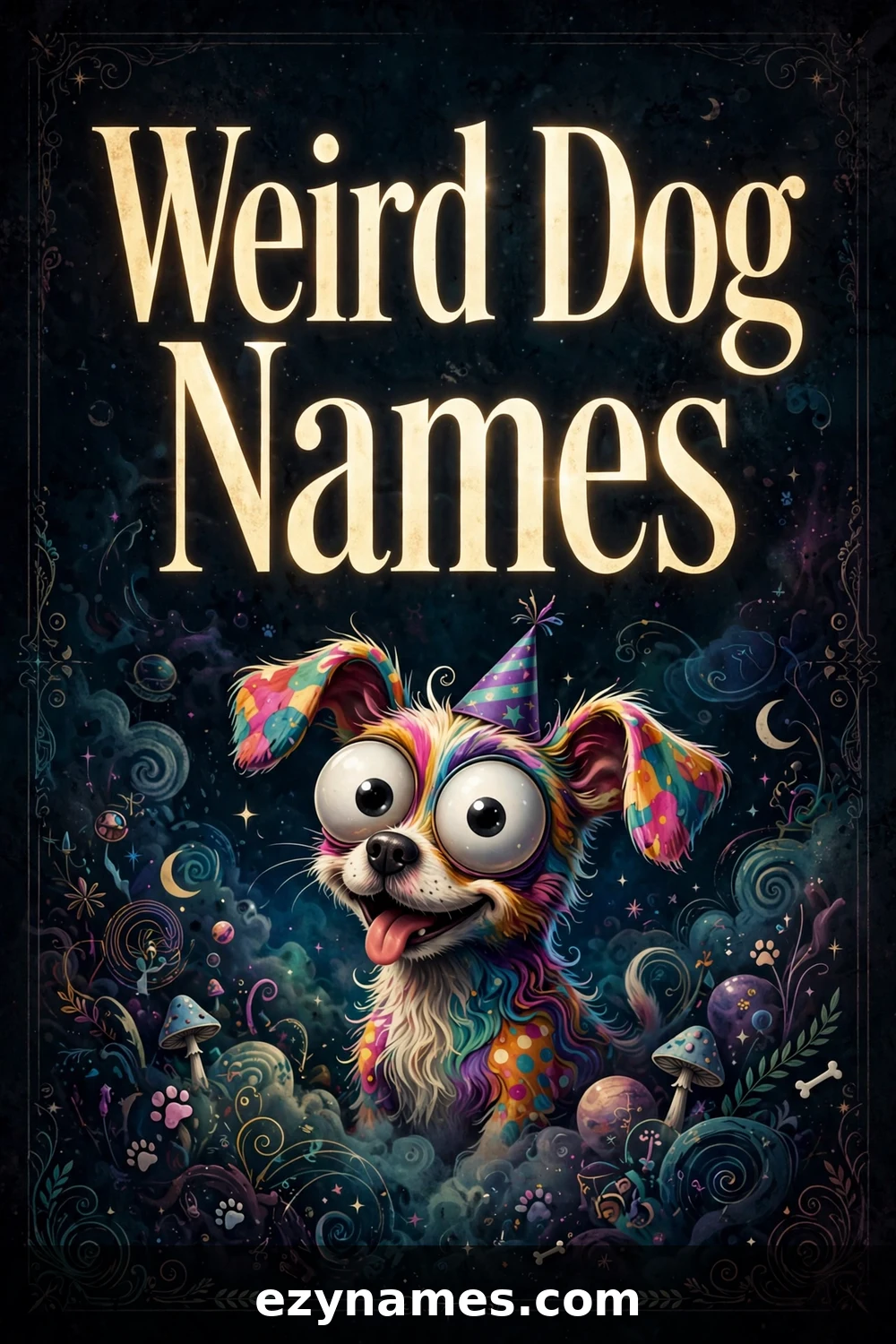 Weird Dog Names - name ideas with meanings | ezynames.com