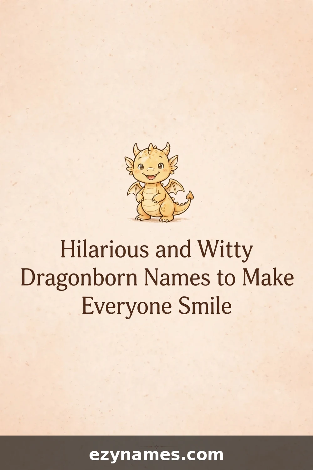 Illustration for Hilarious and Witty Dragonborn Names to Make Everyone Smile - dragonborn names inspiration