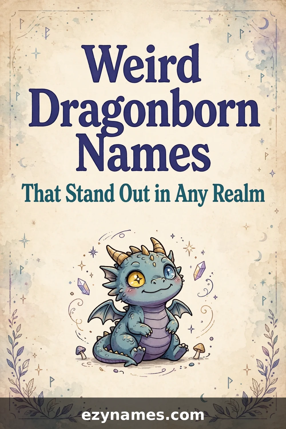Illustration for Weird Dragonborn Names That Stand Out in Any Realm - dragonborn names inspiration