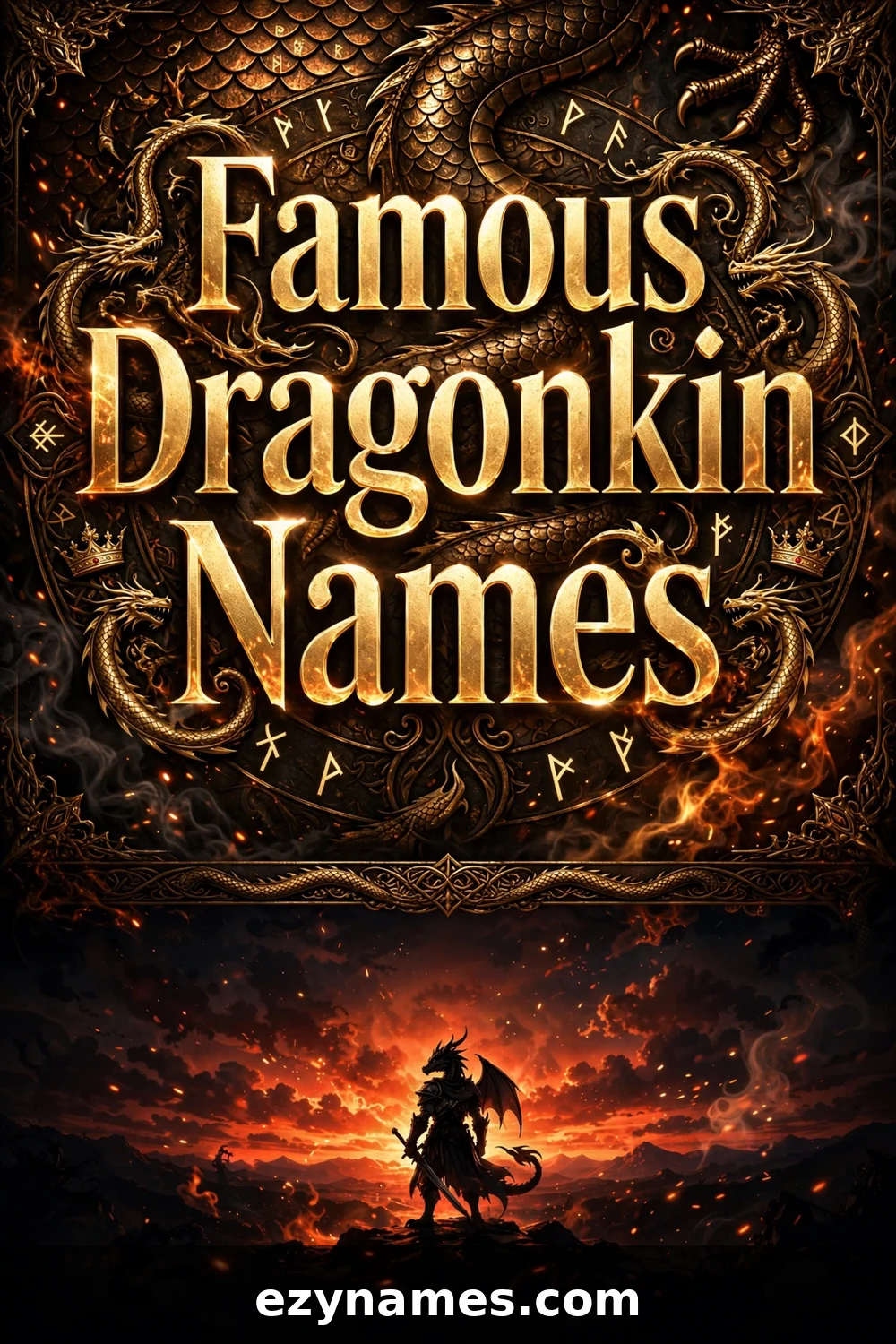 Famous Dragonkin Names - name ideas with meanings | ezynames.com