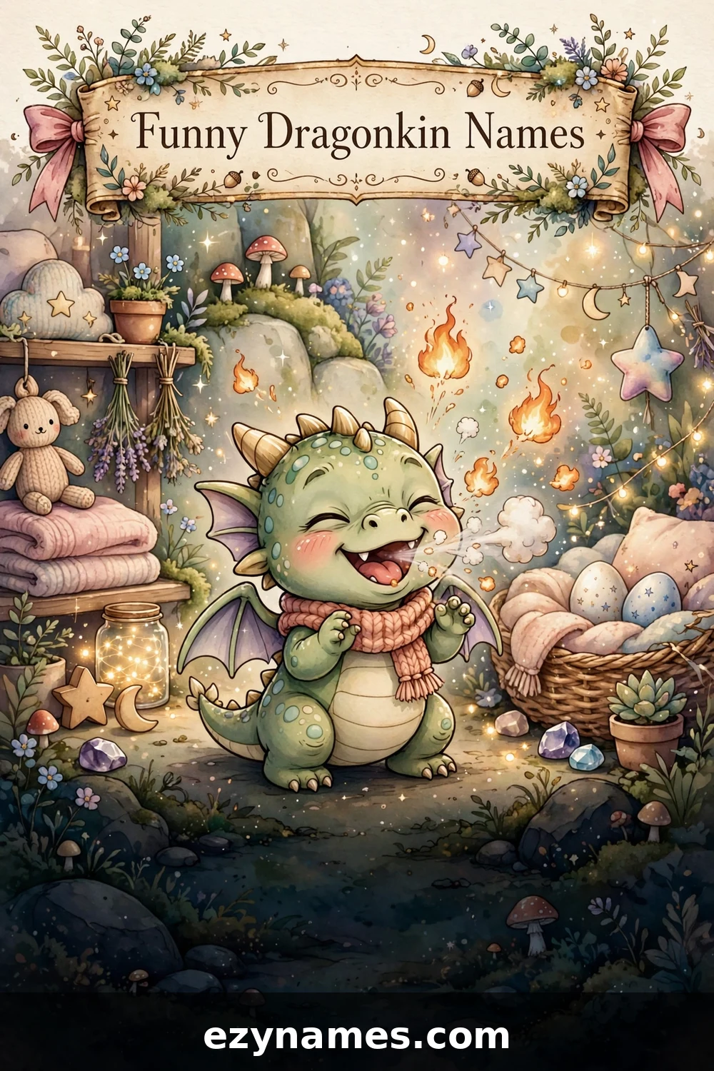 Funny Dragonkin Names - name ideas with meanings | ezynames.com