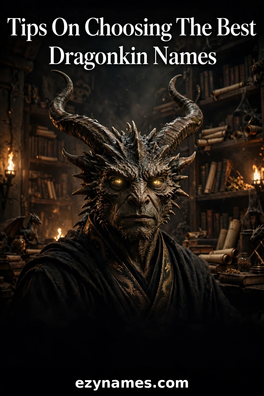 Tips On Choosing The Best Dragonkin Names - name ideas with meanings | ezynames.com