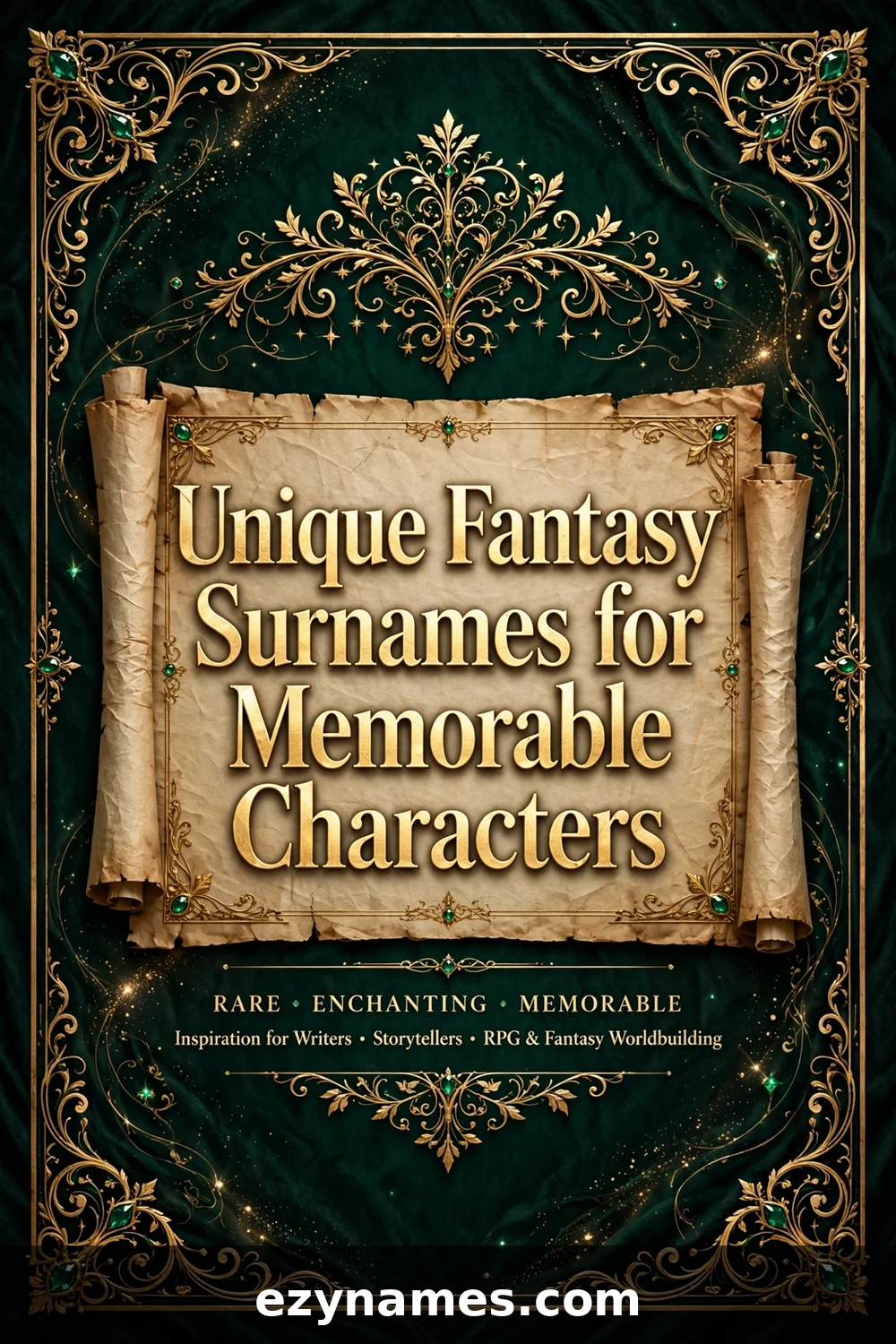 Illustration for Unique Fantasy Surnames for Memorable Characters