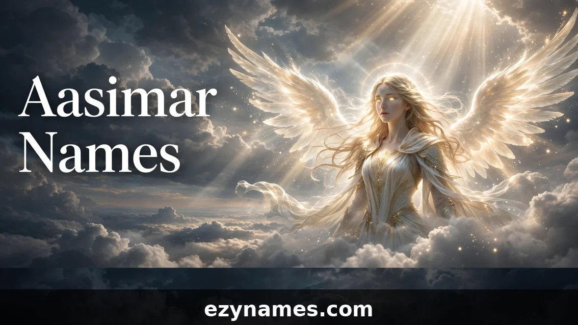 Aasimar Names - featured image | ezynames.com