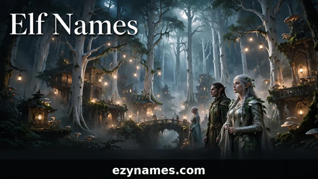 Elf Names - featured image | ezynames.com