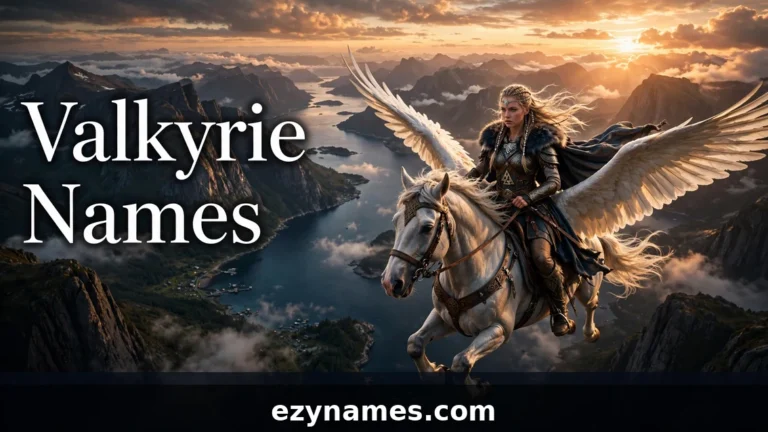 Valkyrie Names - featured image | ezynames.com