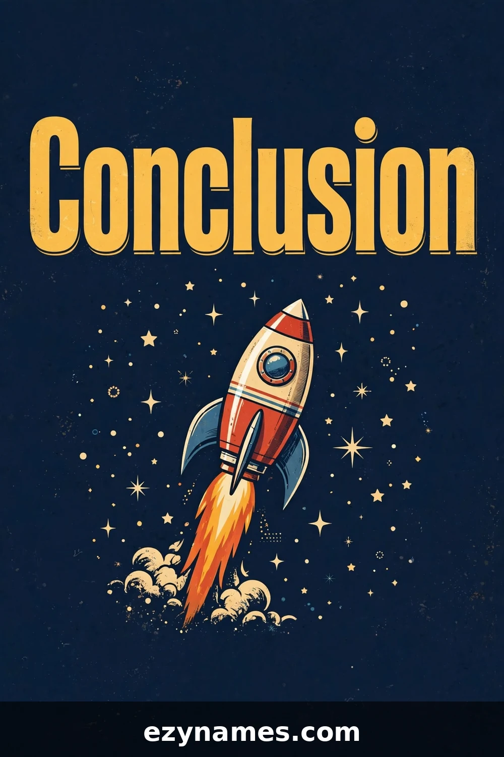 Illustration for Conclusion - futuristic names inspiration