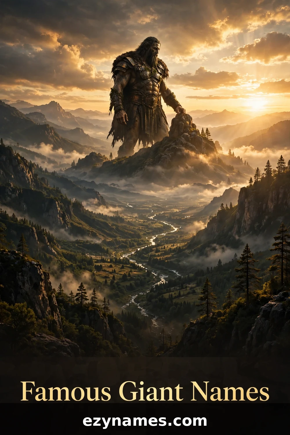 Illustration for Famous Giant Names - giant names