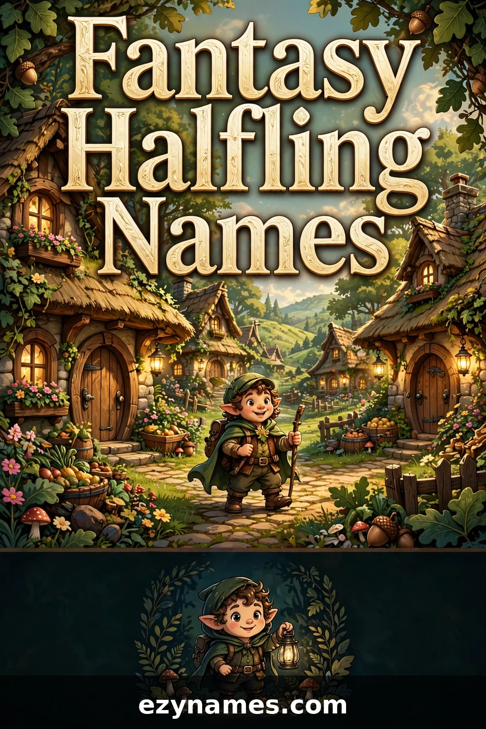 Fantasy Halfling Names - name ideas with meanings | ezynames.com