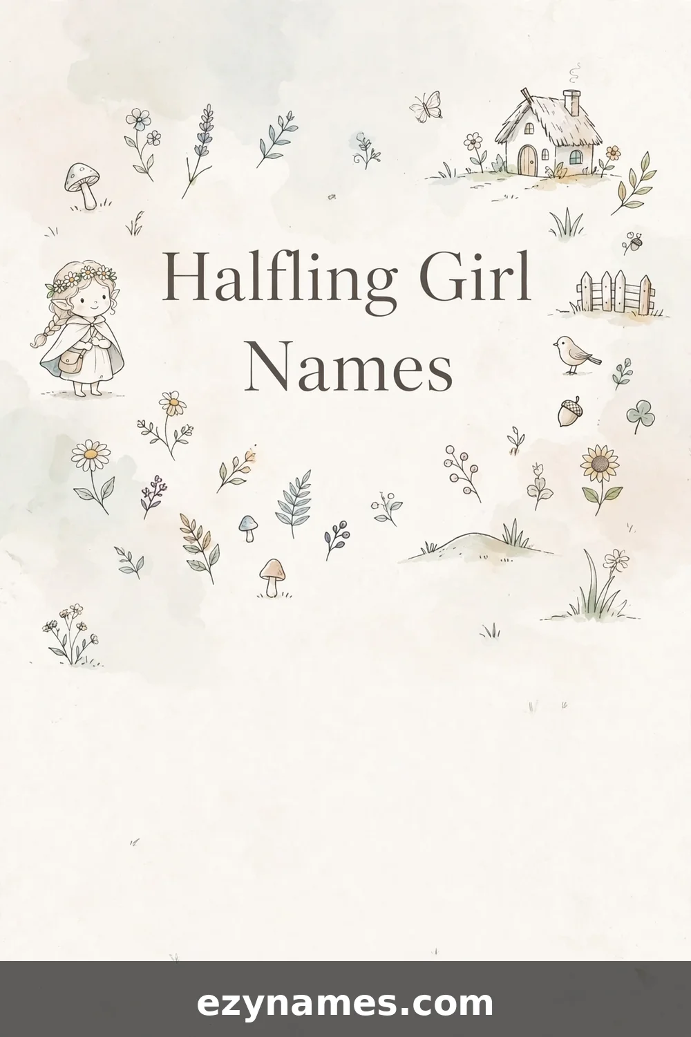 Halfling Girl Names - name ideas with meanings | ezynames.com