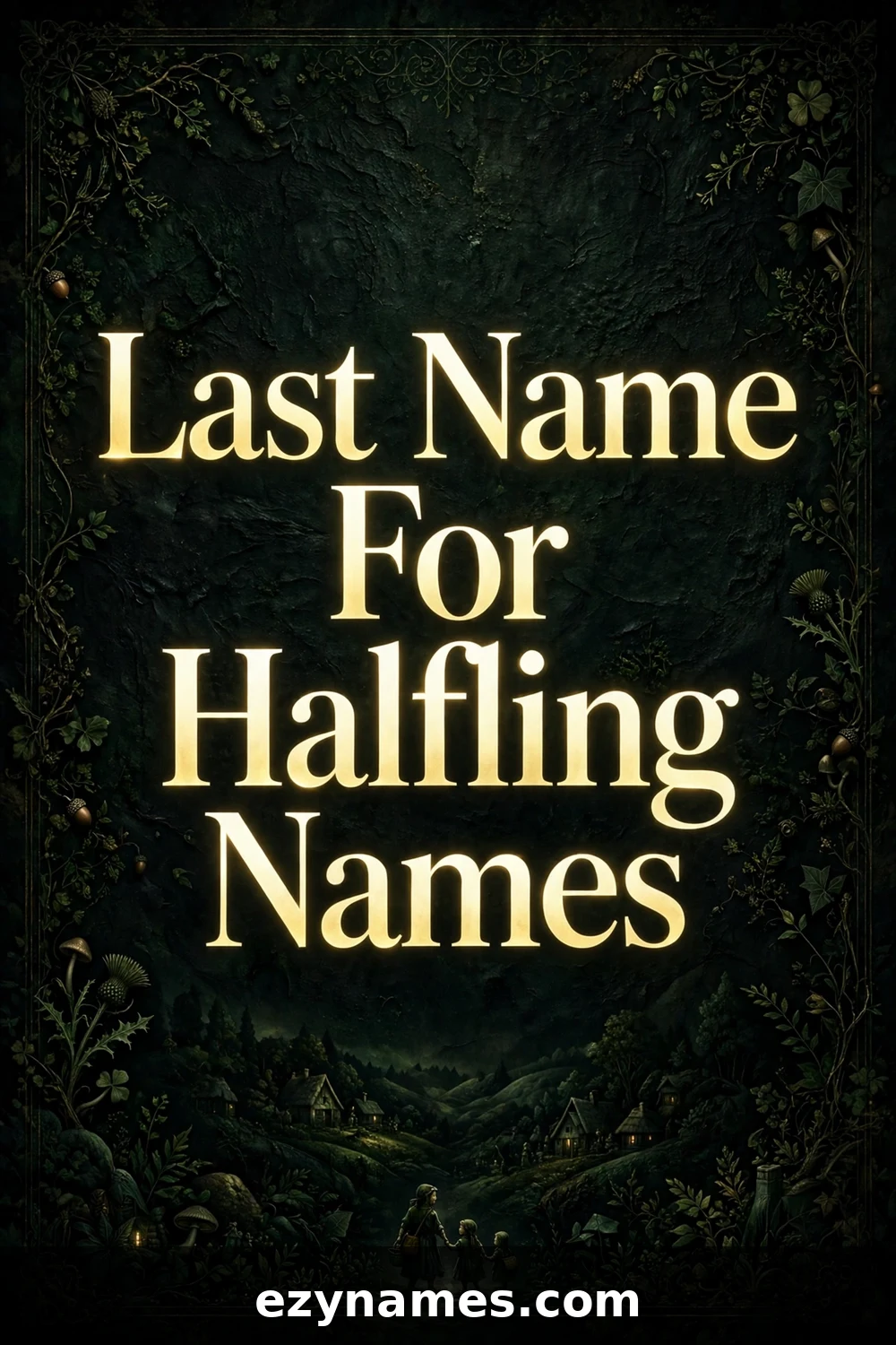 Last Name For Halfling Names - name ideas with meanings | ezynames.com