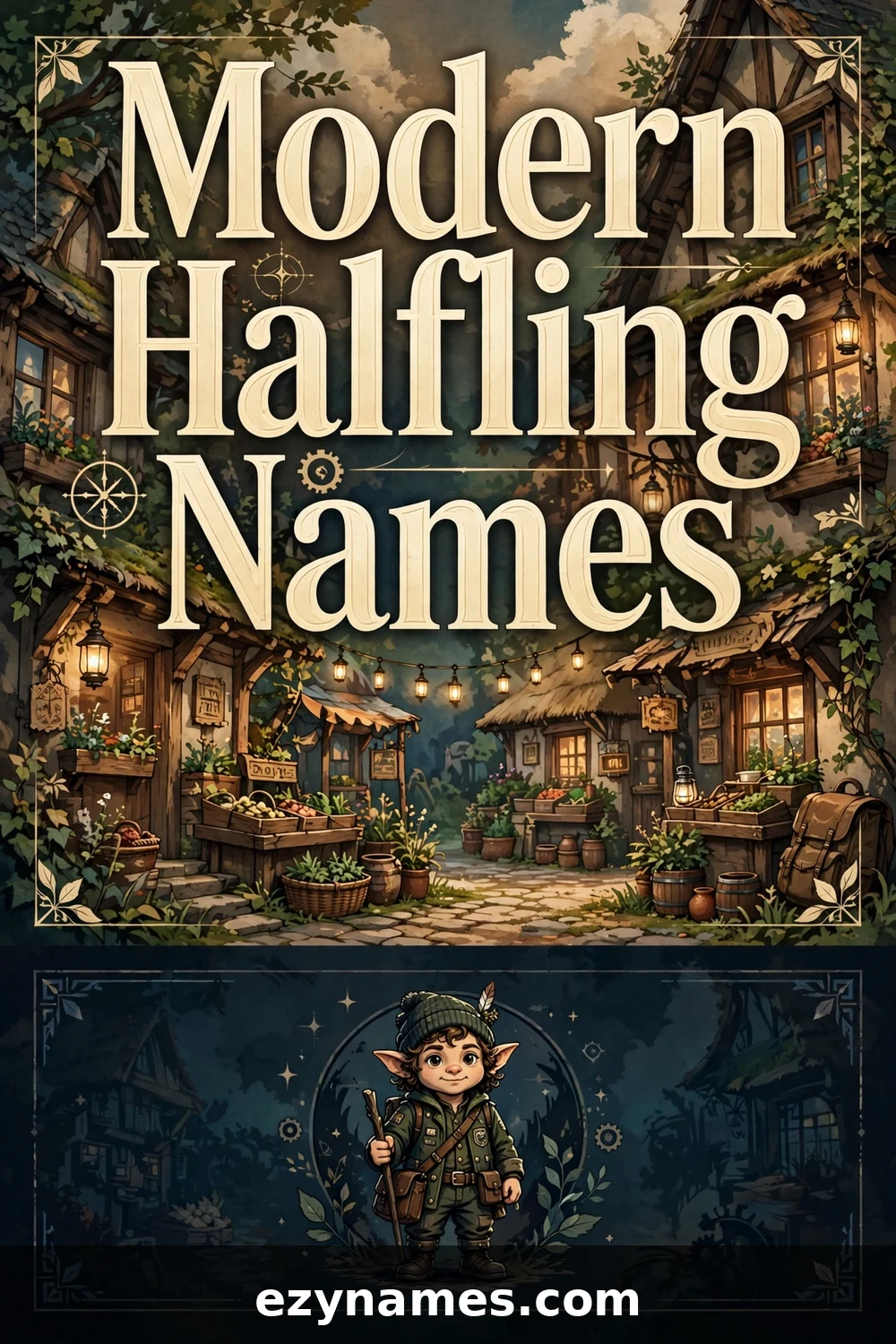 Modern Halfling Names - name ideas with meanings | ezynames.com
