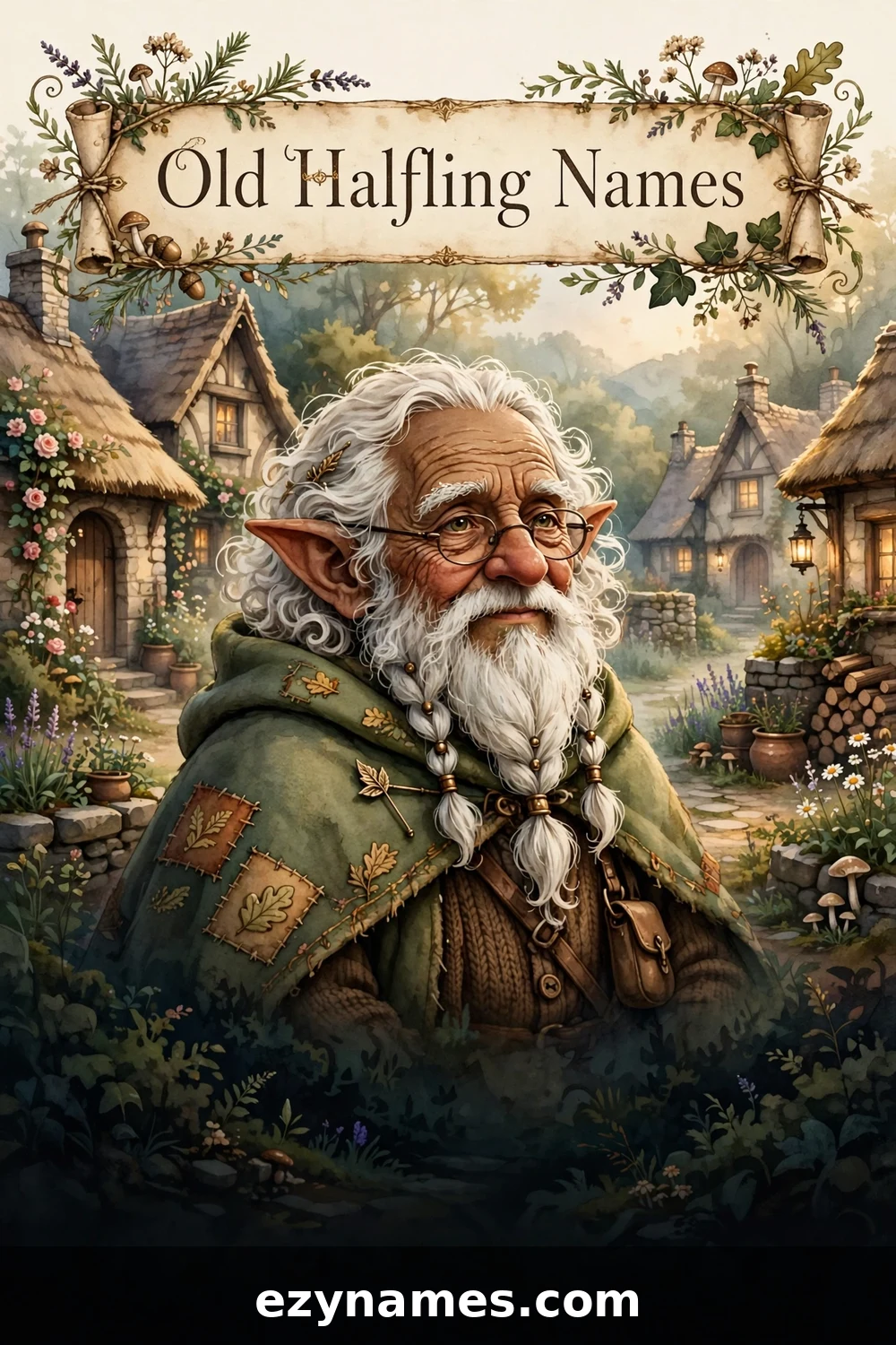 Old Halfling Names - name ideas with meanings | ezynames.com