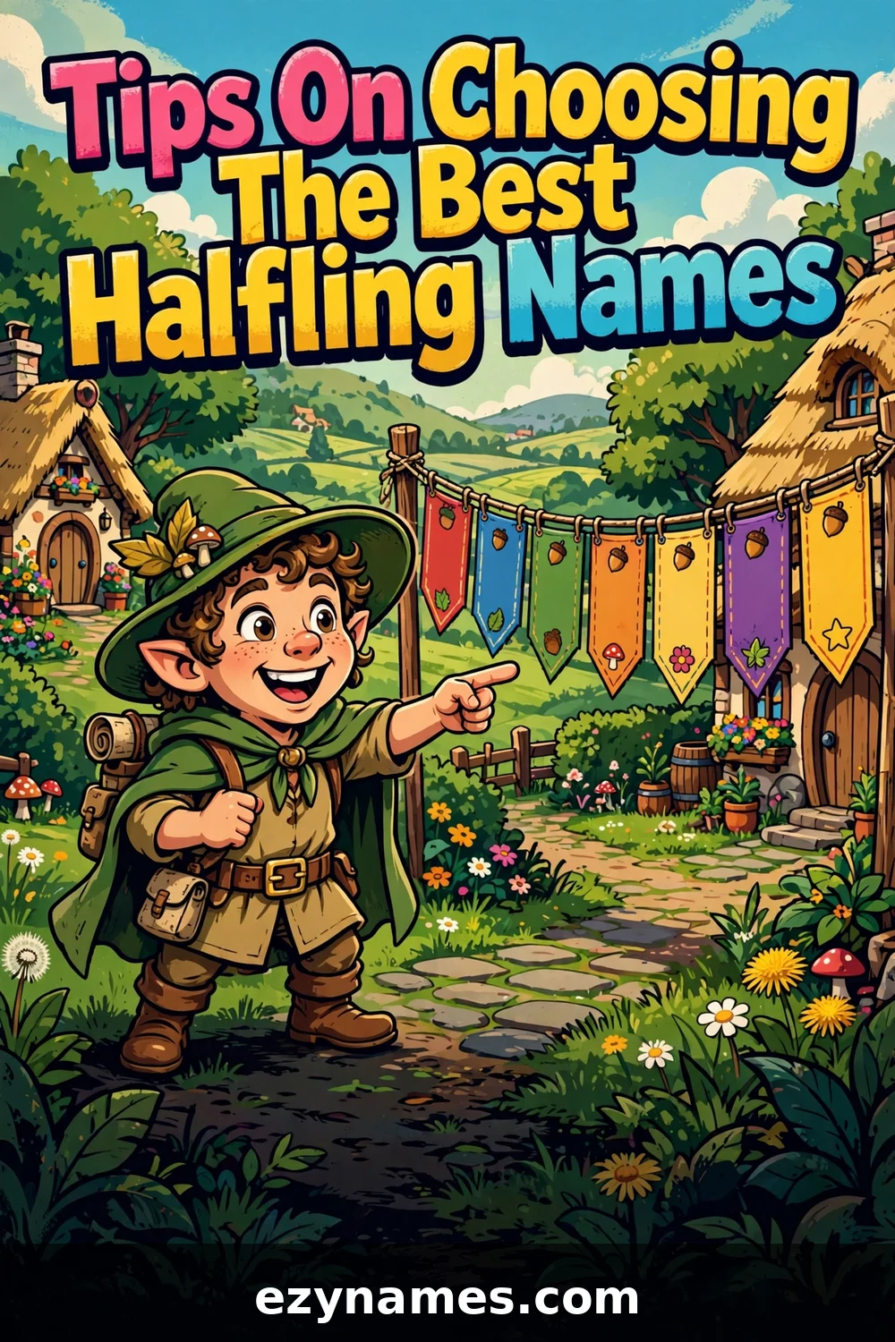 Tips On Choosing The Best Halfling Names - name ideas with meanings | ezynames.com