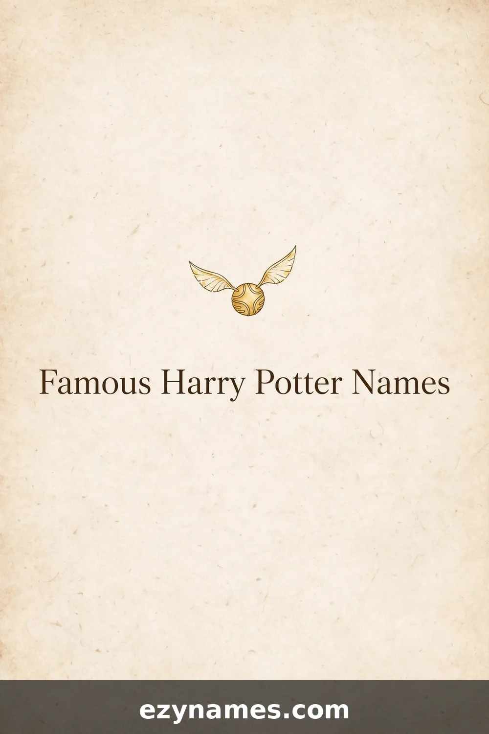 Illustration for Famous Harry Potter Names